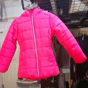 MRosemont Performance Girls' Pink Hooded Puffer Jacket
